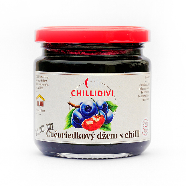 Čučoriedkový džem s chilli